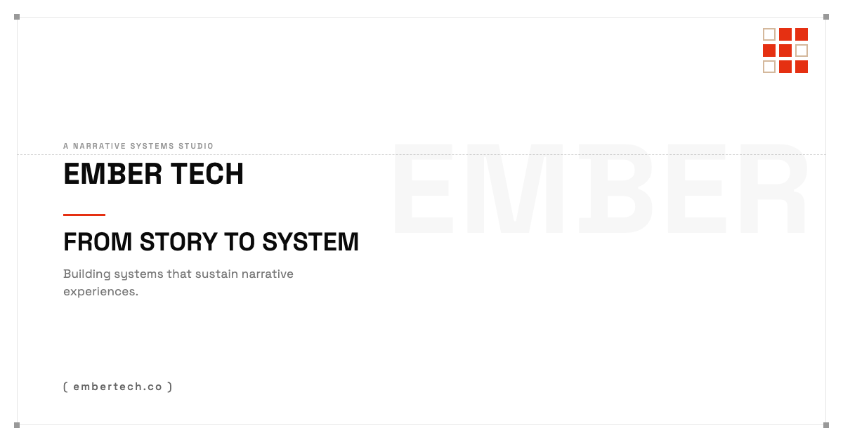 Ember Tech — Product Engineering Studio for Founders